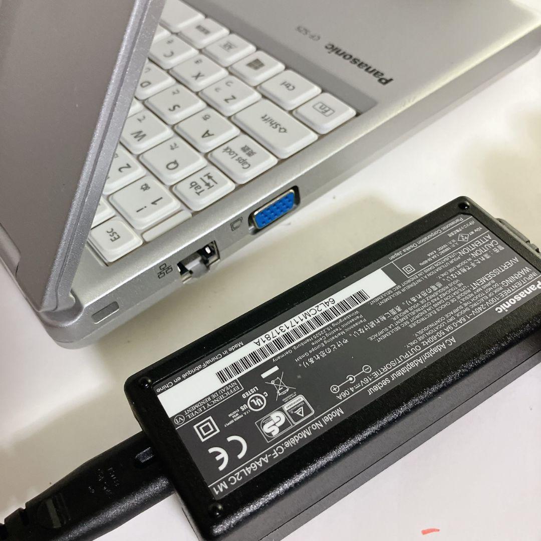 レッツノート　Core i5-6世代　/　SSD128GB　カメラ搭載
