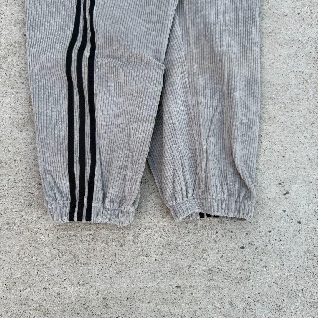 adidas アディダス IVYPARK コーデュロイパンツ グレー XL 太畝