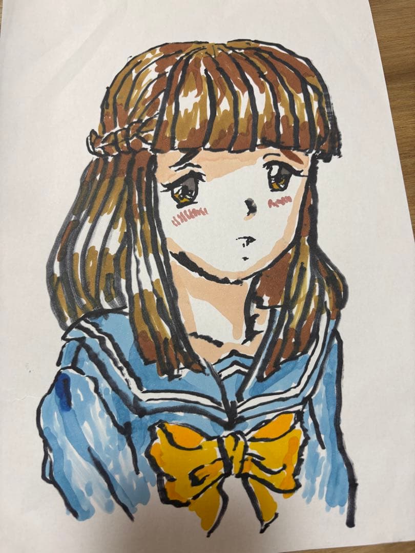 あ*ひ様 すずの足の絵と　ときめきメモリアル forever with You
