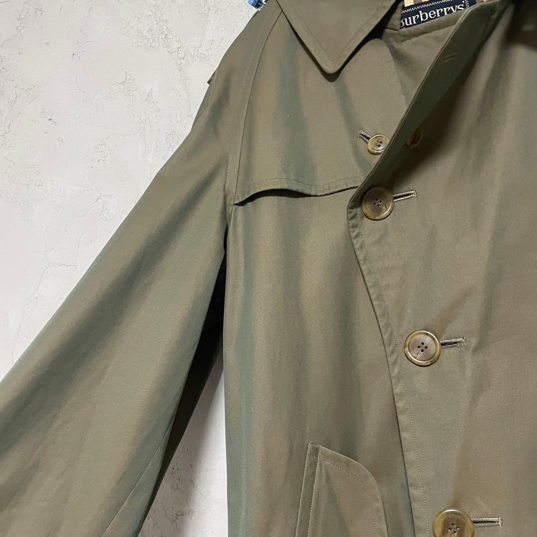 クリーニング済‼︎ Burberrys バーバリー トレンチコート　玉虫色