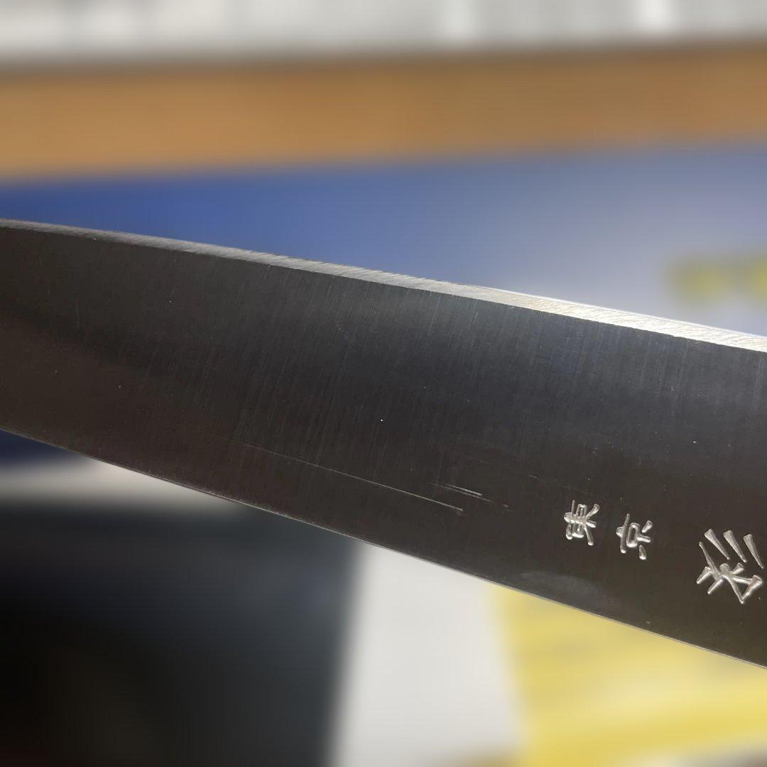 東京杉本　牛刀　CM2121 ツバ付き　専用木鞘付き　杉本刃物