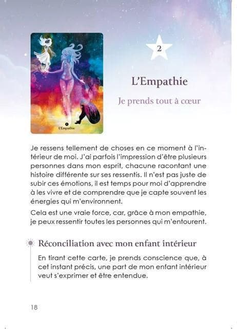 【正規品オラクルカード】フランス新作✨幻想的✨インナーチャイルドの癒しのデッキ