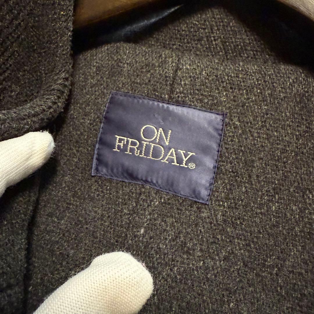 別注 ONFRIDAY ダッフル vallombrosa ヘリンボーン XL