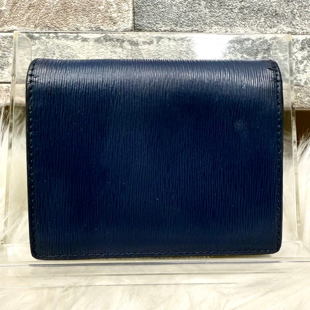 ◆*◆様 PRADA プラダ レザー二つ折り財布 ロゴヴィッテロムーブ革ウォレッ