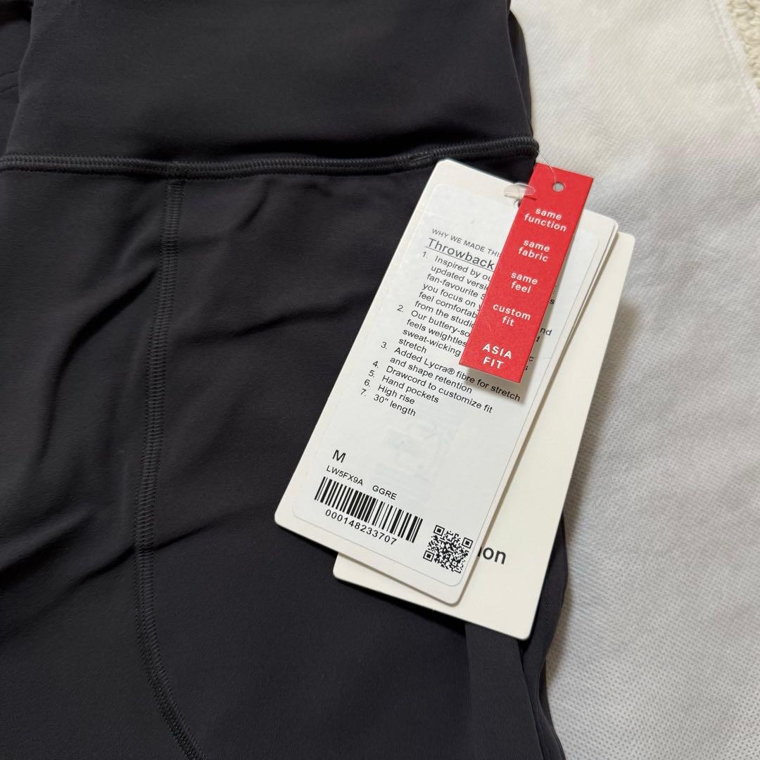 【超人気】 lululemon Throwback Stillパンツ/アジア/M