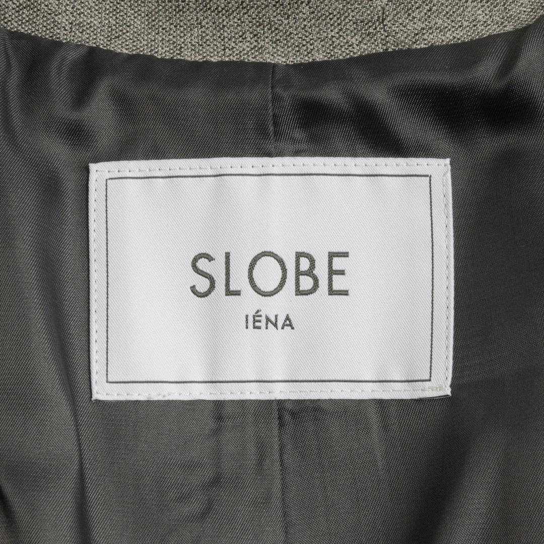 美品 SLOBE IENA 24AW PE SHARK ビッグジャケット グレー