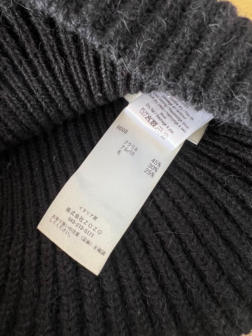 LEMAIRE 黒 バラクラバ L 美品　ルメール