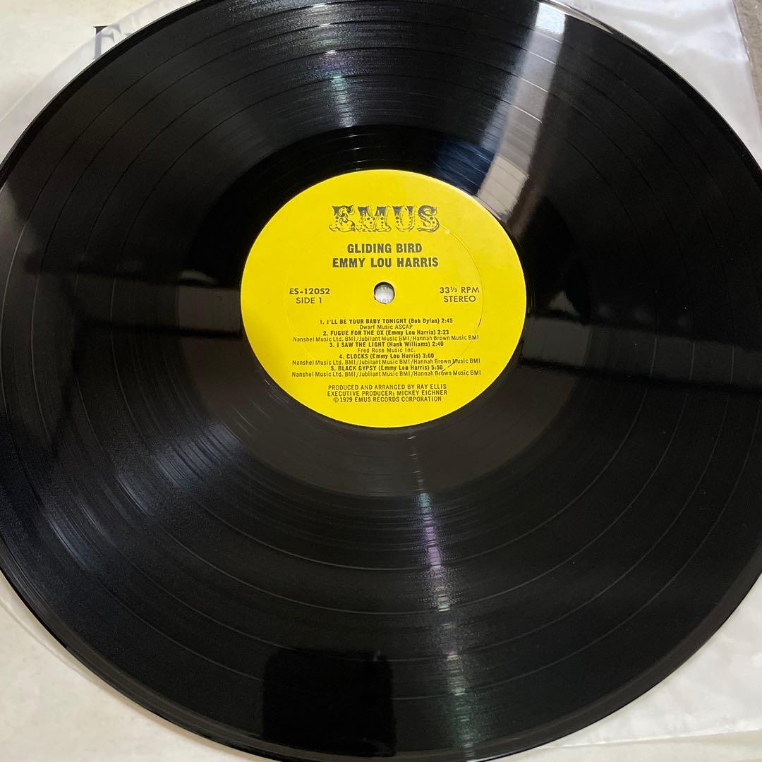 Emmy lou Harris-Gliding Bird LP デビューアルバム