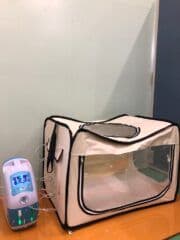 酸素室 スクエア Mサイズ 60×90×60cm大きめ チューブ小物