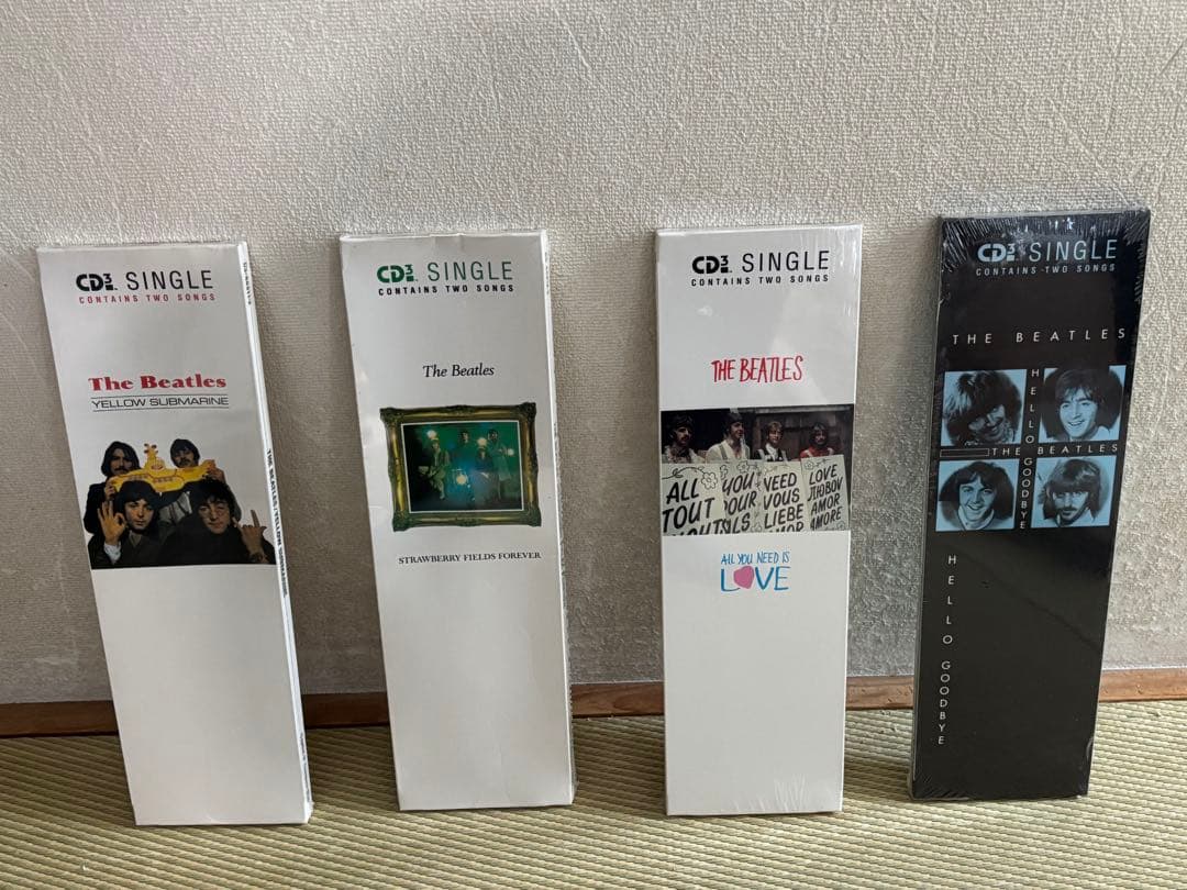 ビートルズ　シングルCD LONG BOX 22セット未開封！