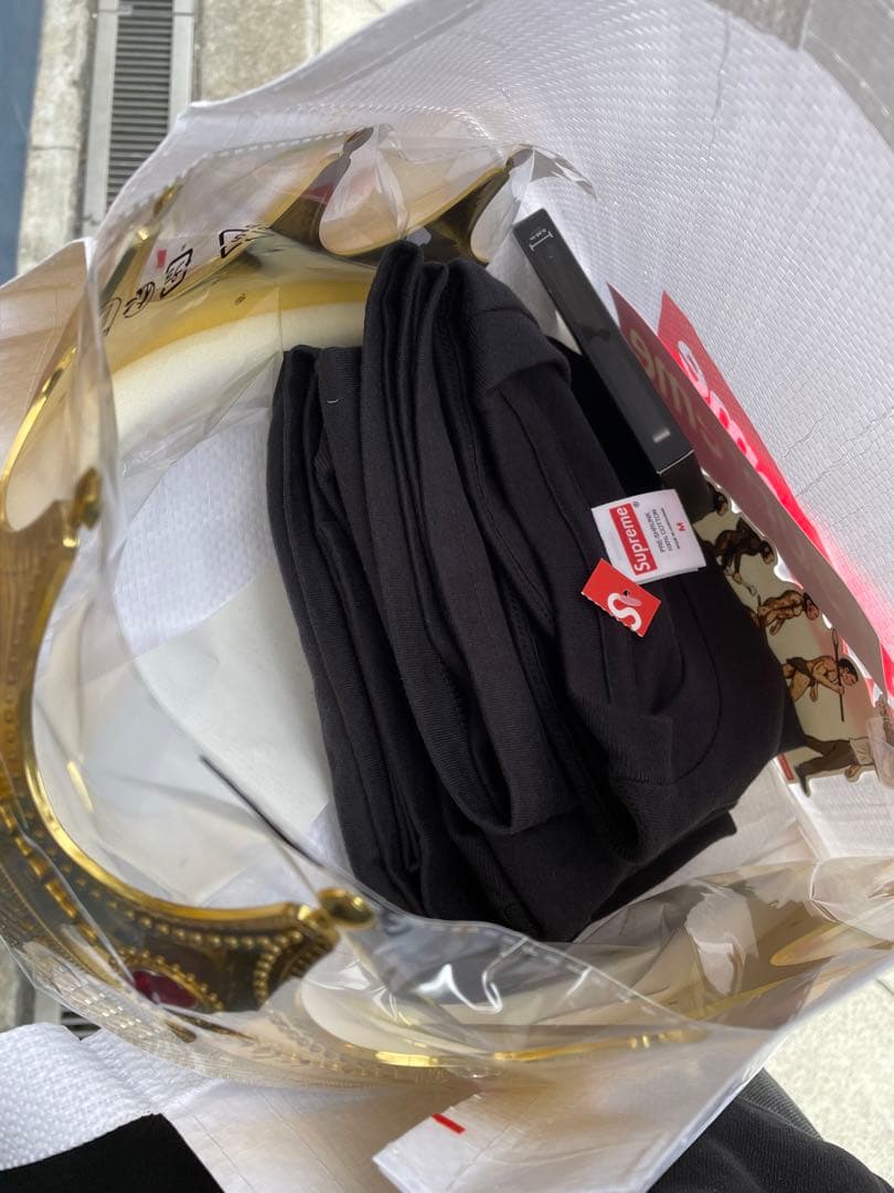 トップス supreme 26ss Arabic Box Logo Tee M
