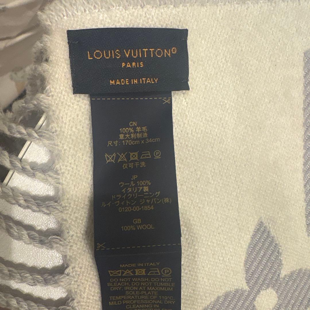 ルイヴィトンマフラー VUITTON 正規品