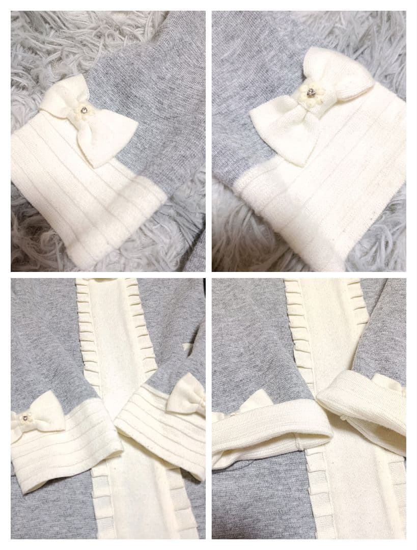 スーパービューティー ワンピース 大きいサイズ XL リボン 花 可愛い♡