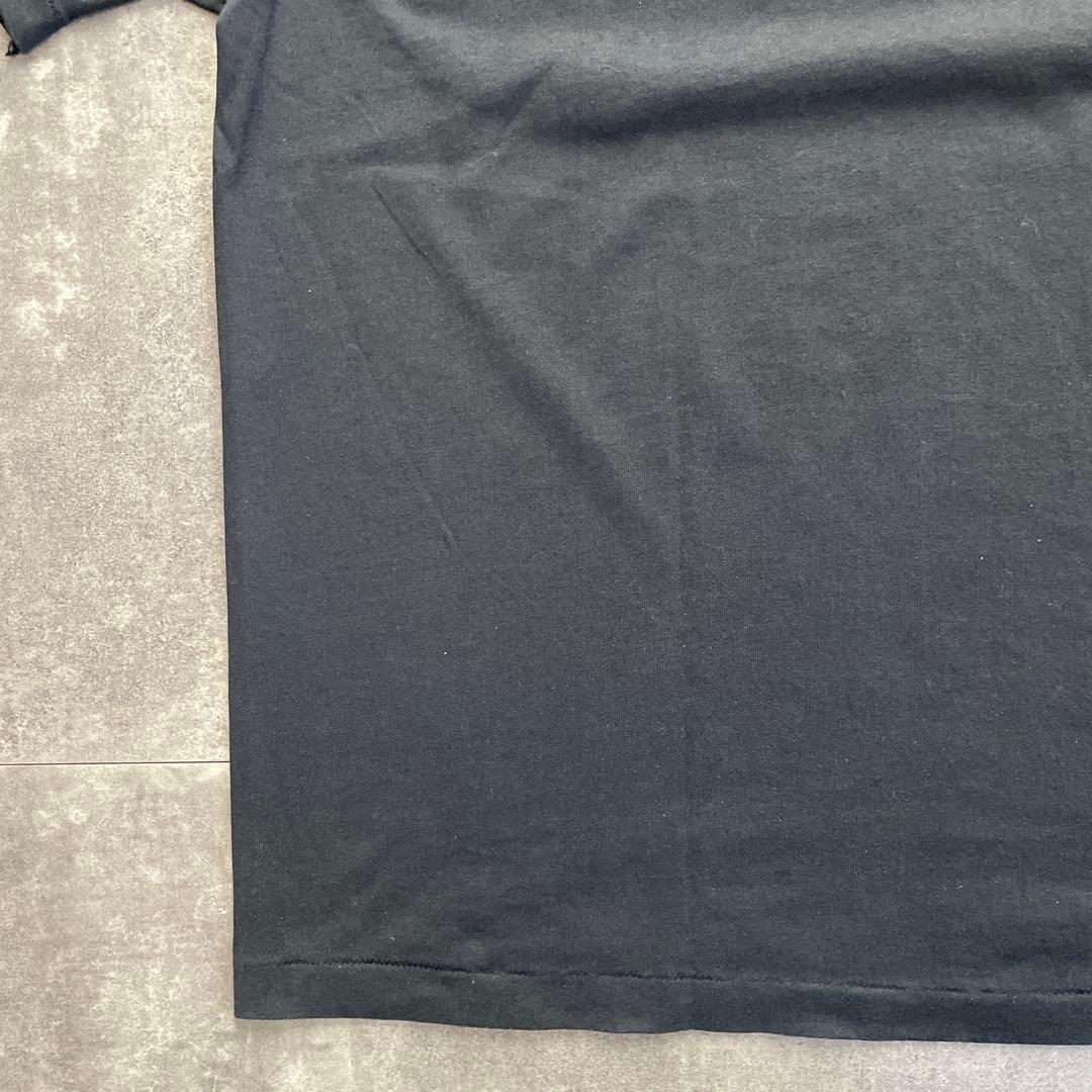 90s ヘインズ　usa製 ヴィンテージ　tシャツ 黒　プレイボーイ　パロディ