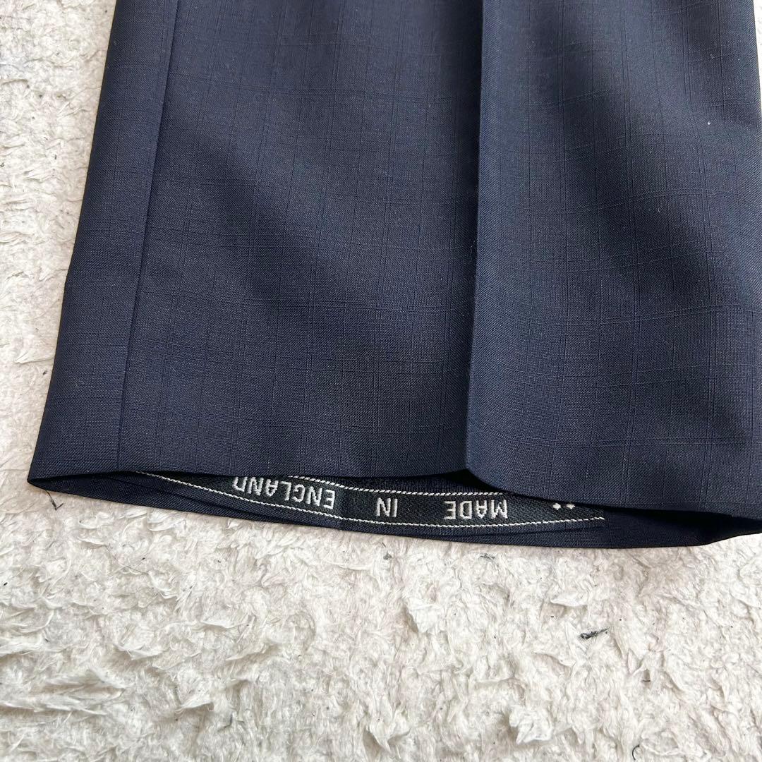dunhill カスタムメイド シャドーチェック ダブルスーツ セットアップ