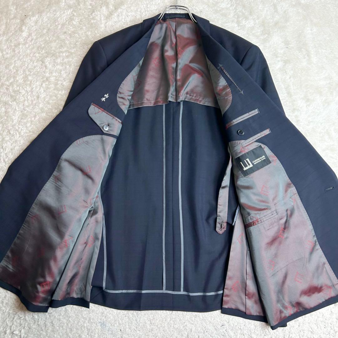 dunhill カスタムメイド シャドーチェック ダブルスーツ セットアップ