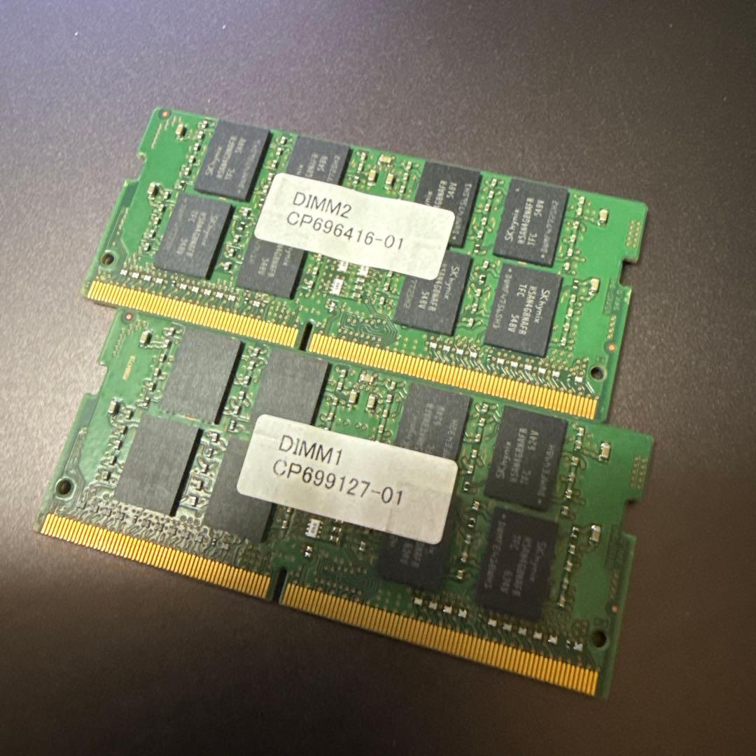 ノートPC用 メモリ SK hynix 8GBx2 16GB PC4 2133P