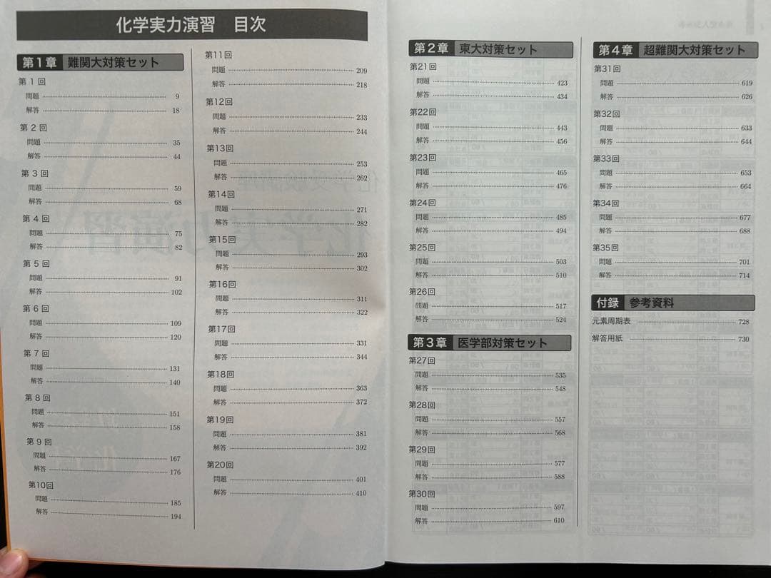 鉄緑会化学実力演習(未使用)/お値下げ可能