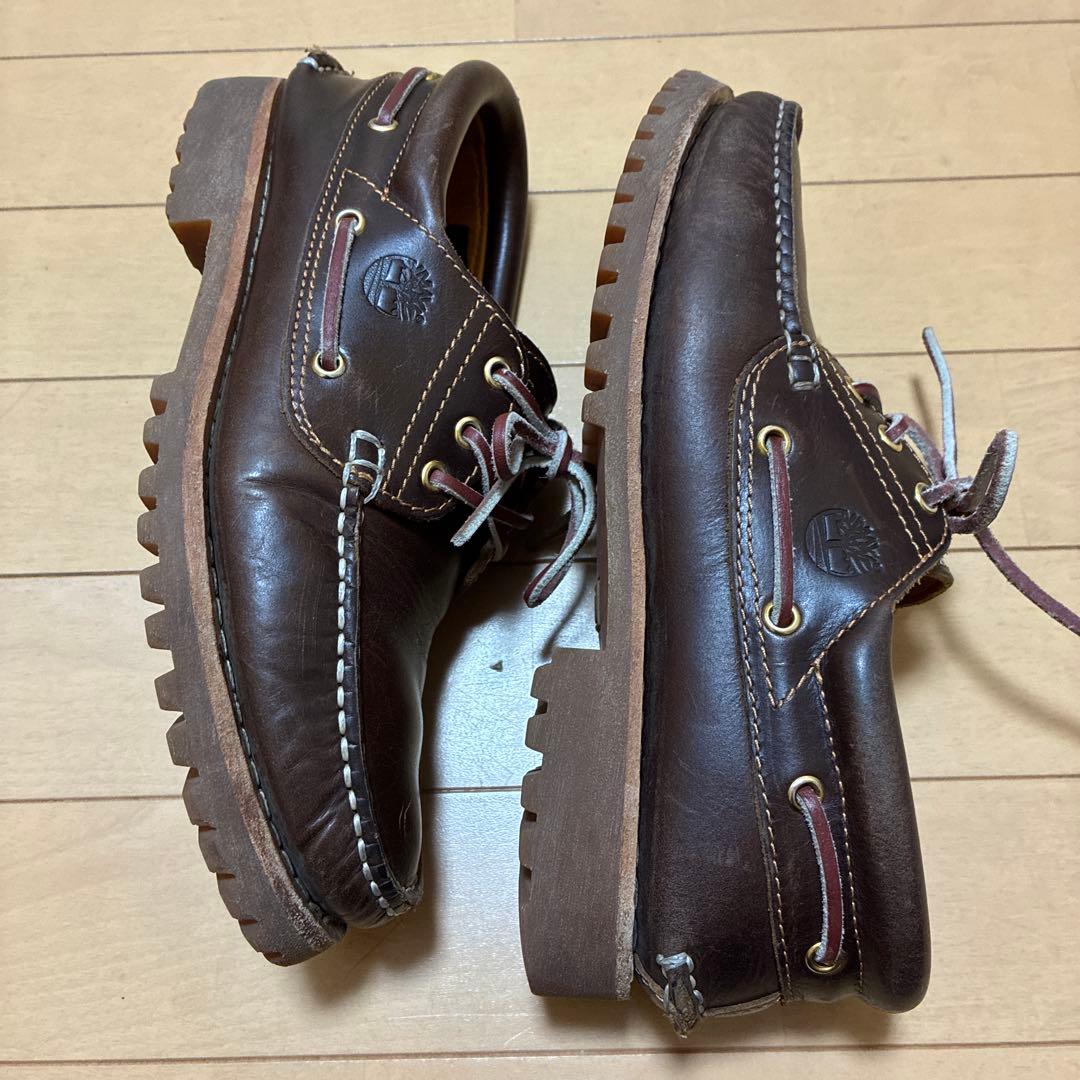 Timberland 3eye デッキシューズ　モカシン