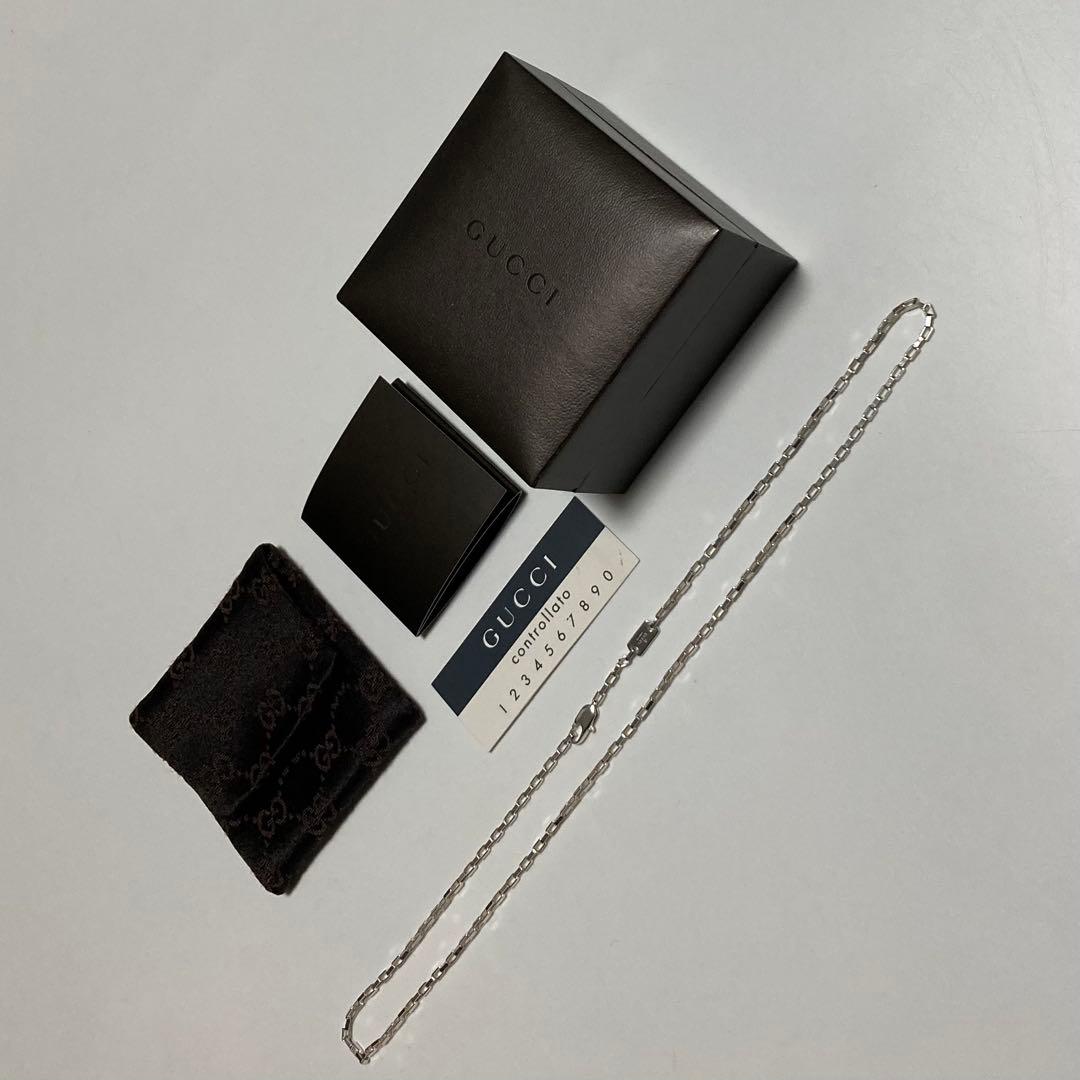 【正規品】 GUCCI グッチ 喜平 ネックレス 良品 送料無料 付属品有