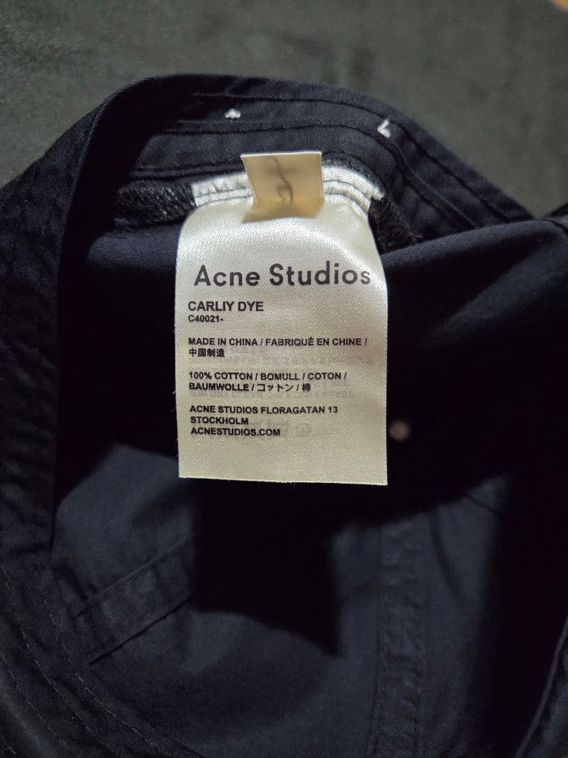 Acne Studios キャップ CARLIY DYE