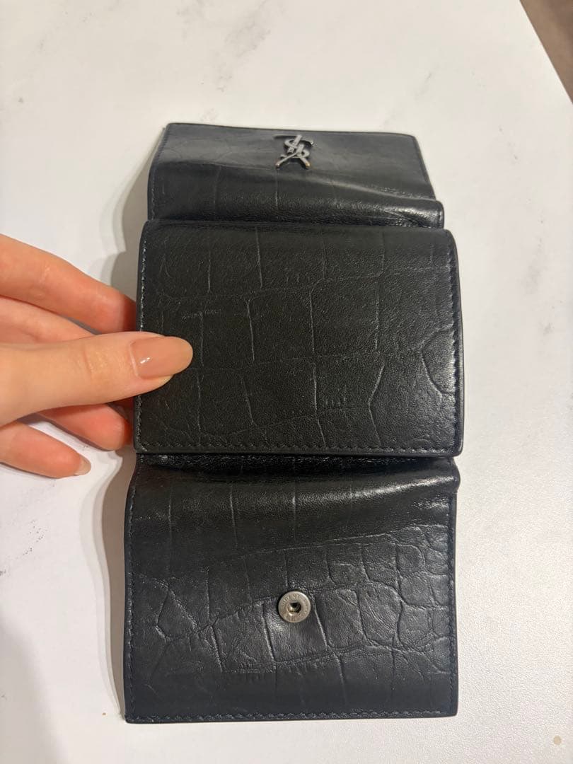 SAINT LAURENT コンパクトウォレット　カサンドラ