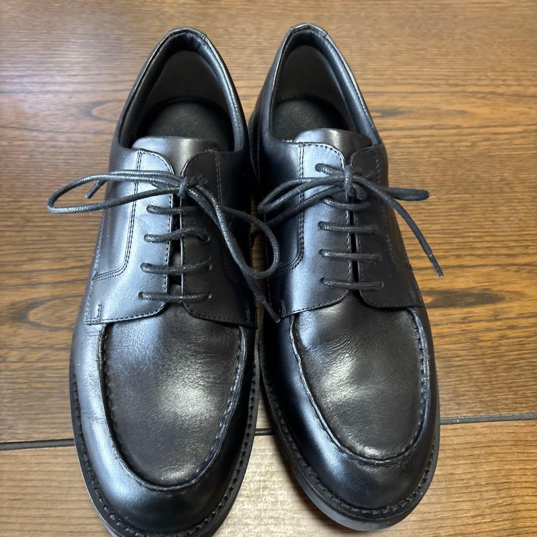 アシックス texcy luxe Uチップ モカシン26.5cm 黒