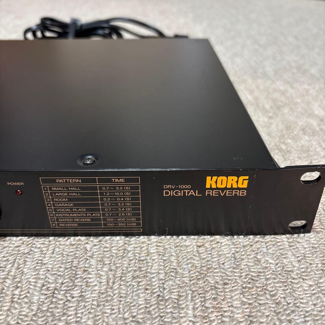KORG DRV-1000 リバーブ