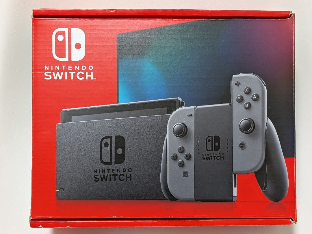 Nintendo Switch グレー 本体（付属品・箱込み）