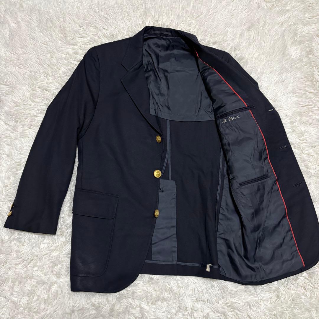 【美品】『J.PRESS』金ボタン ウール ジャケット 紺ブレ