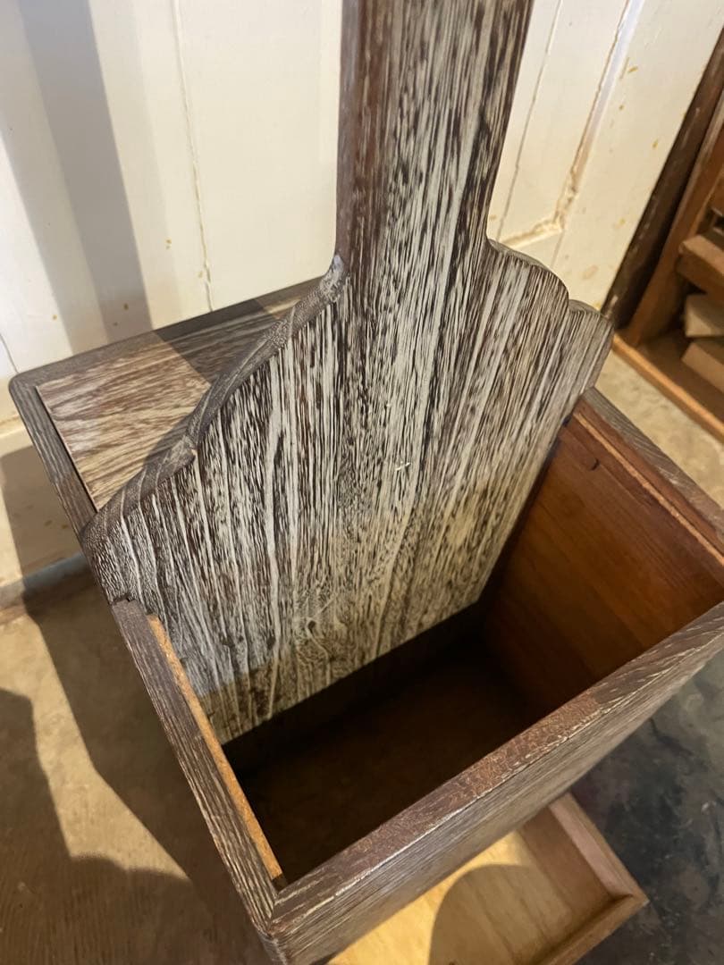 【美品】三味線立箱二丁立