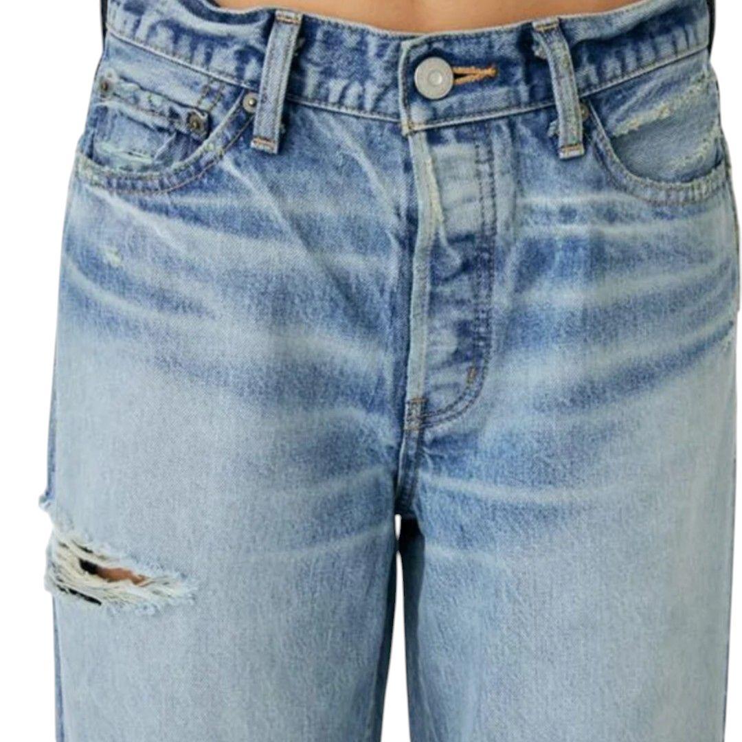 MIDRISE BAGGY 2024年 クラッシュ加工 マウジー W23 日本製