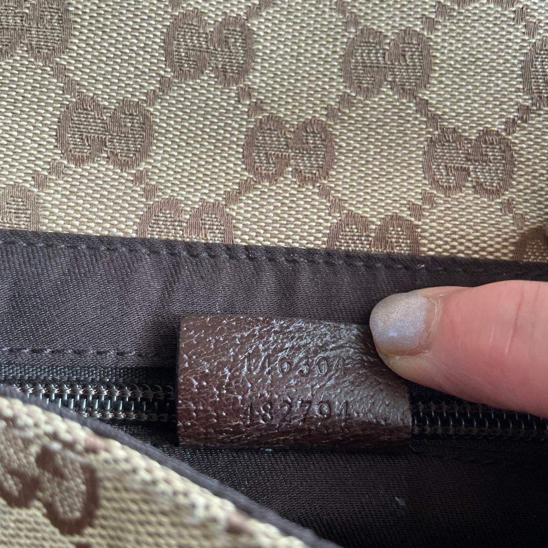 グッチ GUCCI ボディバッグ ユニセックス GG キャンバス ウエストバッグ