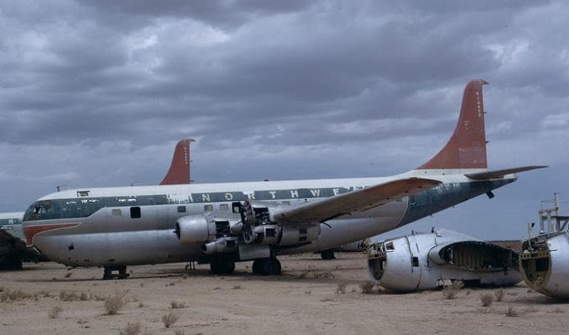 Capital Airlines ブリキのリモコン飛行機 １９５０年代　日本製