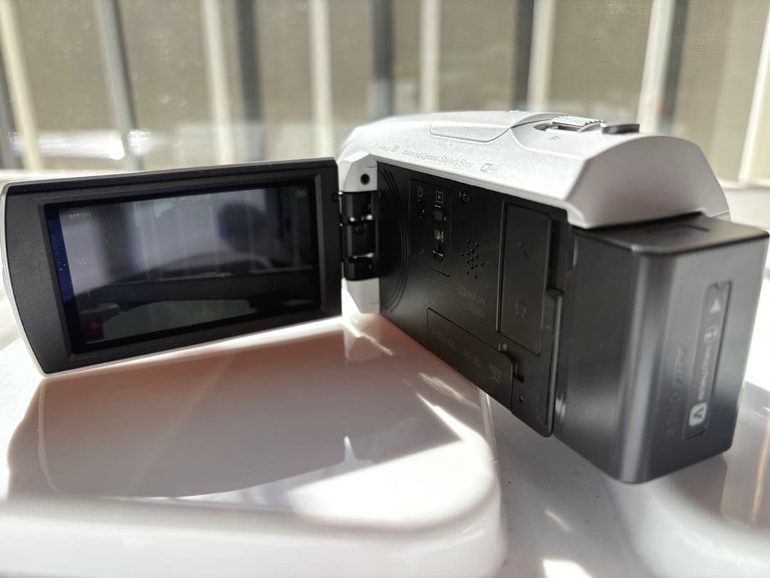 SONY HDR-CX680 ホワイト ビデオカメラ 動作確認済