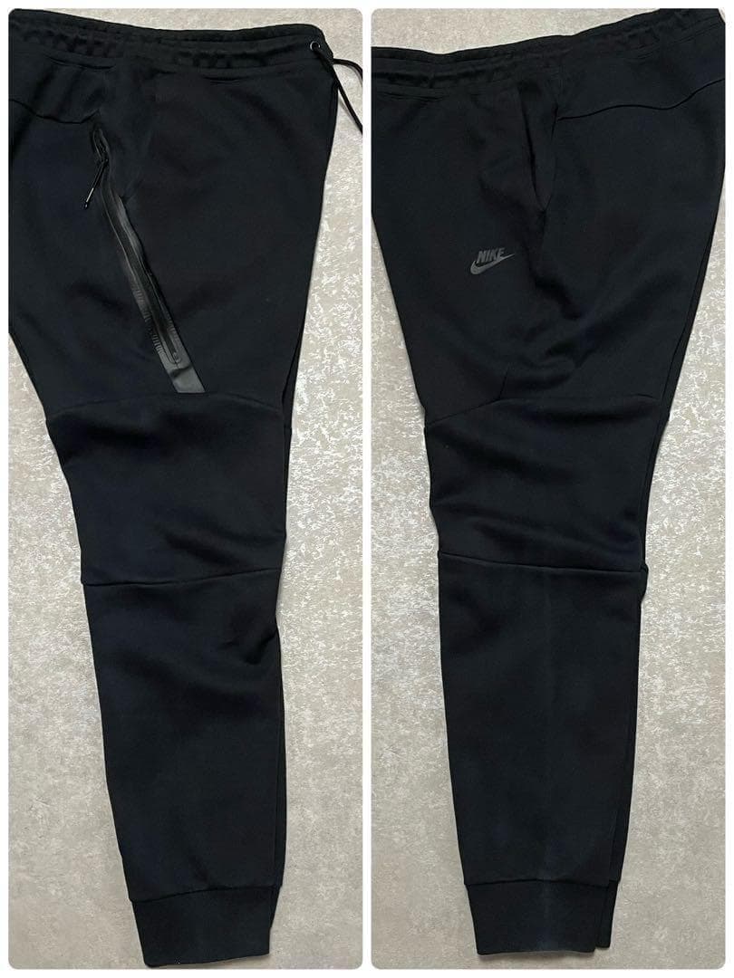 美品NIKE テックフリース ジョガー スウェットパンツ ドリルファッション