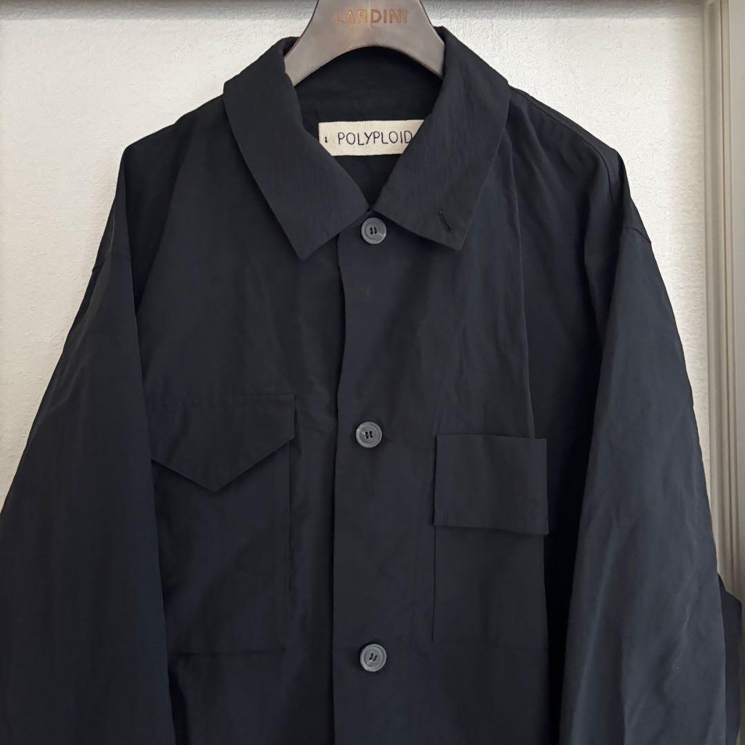 POLYPLOID ポリプロイドWORKWEAR JACKET B 黒 4