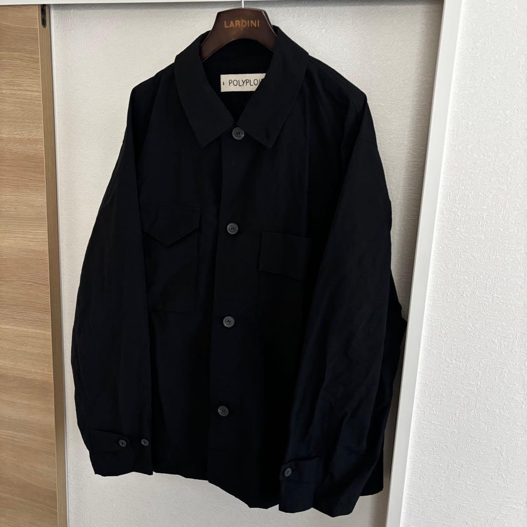 POLYPLOID ポリプロイドWORKWEAR JACKET B 黒 4