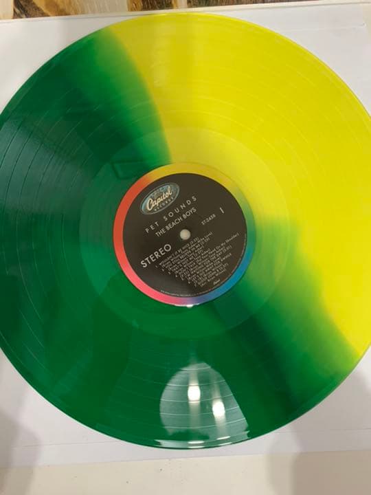 the Beach Boys pet sounds 激レア　カラー版　レコード