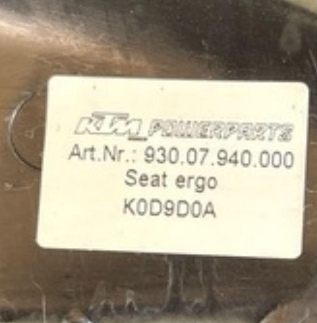 KTM オプションシート