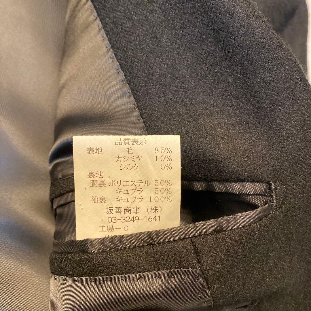 Loro Piana cashmere Silk ブラックテーラードジャケット