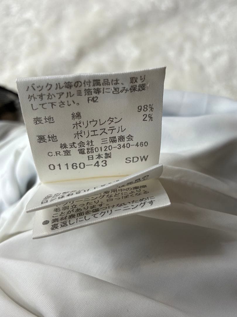 BURBERRY ブレーレーベルチェック柄 ノースリーブワンピース 36