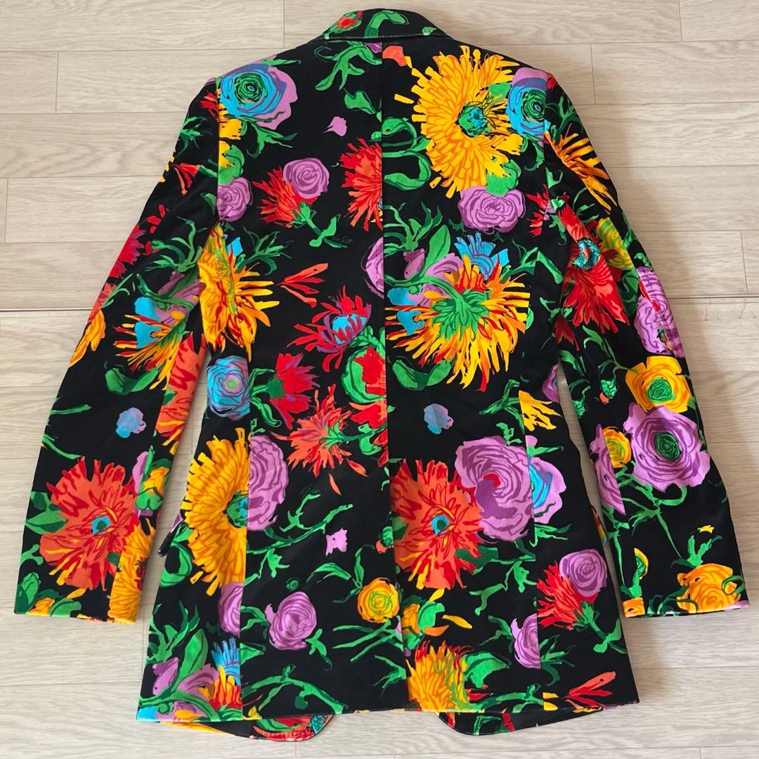 未使用品 GUCCI × Ken scott 総柄 テーラードジャケット 36