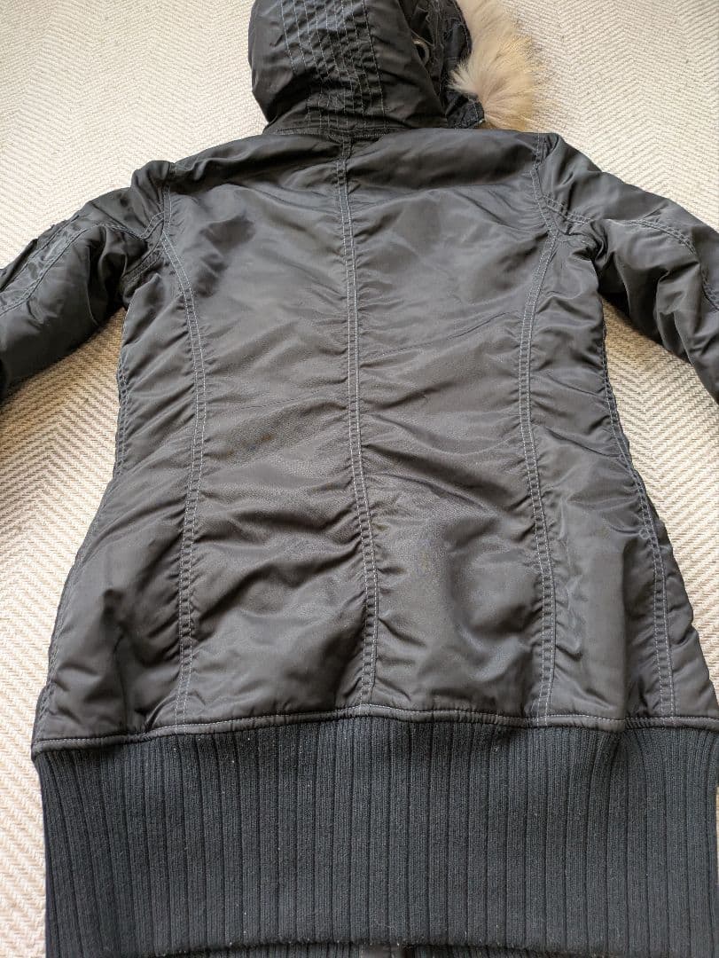 AVIREX アビレックス N3B ラクーンファー ジャンパー M