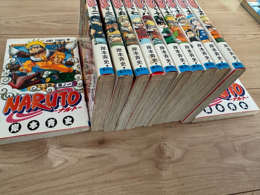 NARUTO 1〜57巻セット(抜けあり、初版多数あり、中古あり)